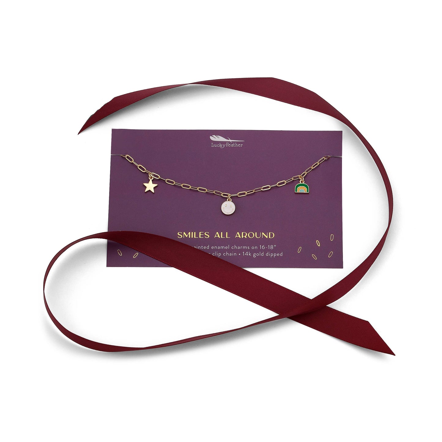 Enamel Treasure Necklace - Sweet