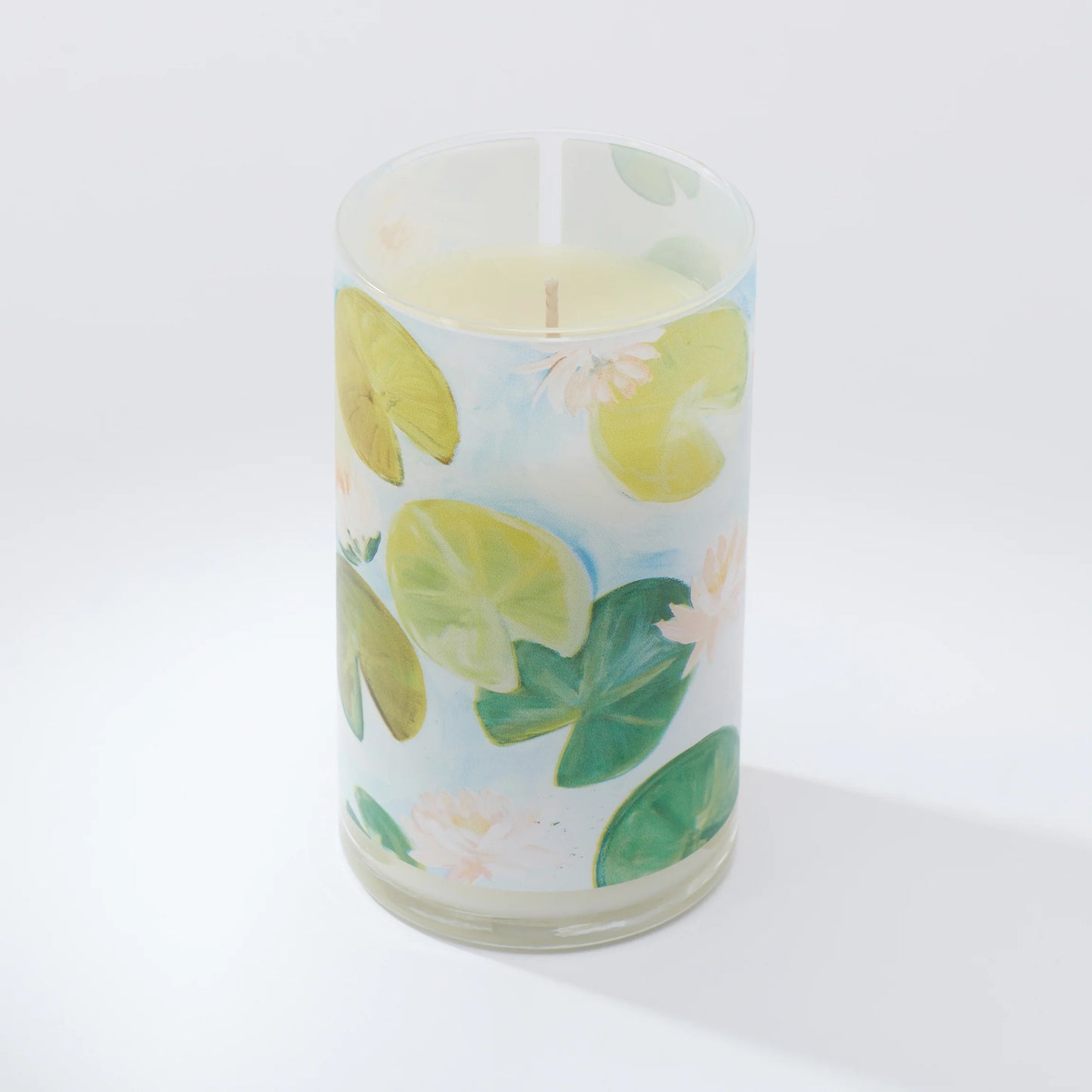 22oz Kim Hovell Water Lily Luminary Candle - The Silver Dahlia