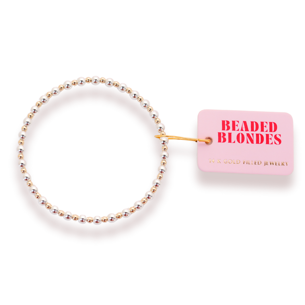 Katy Bracelet in Silver with Gold