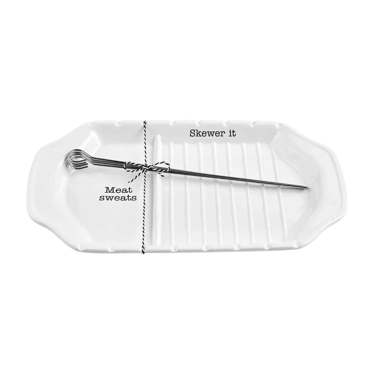 Kabob Platter Set - The Silver Dahlia