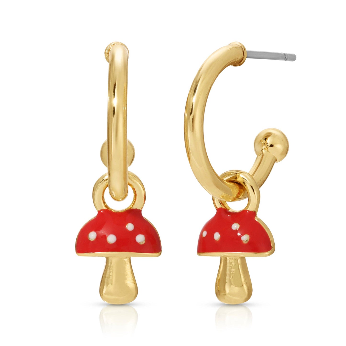 Hoops with Drop - Mushroom