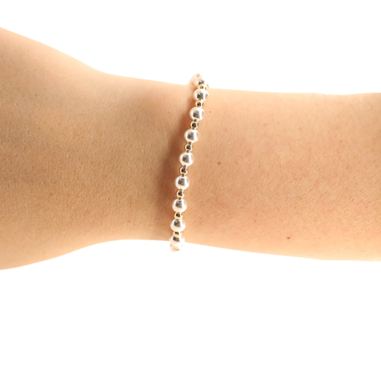 Katy Bracelet in Silver with Gold