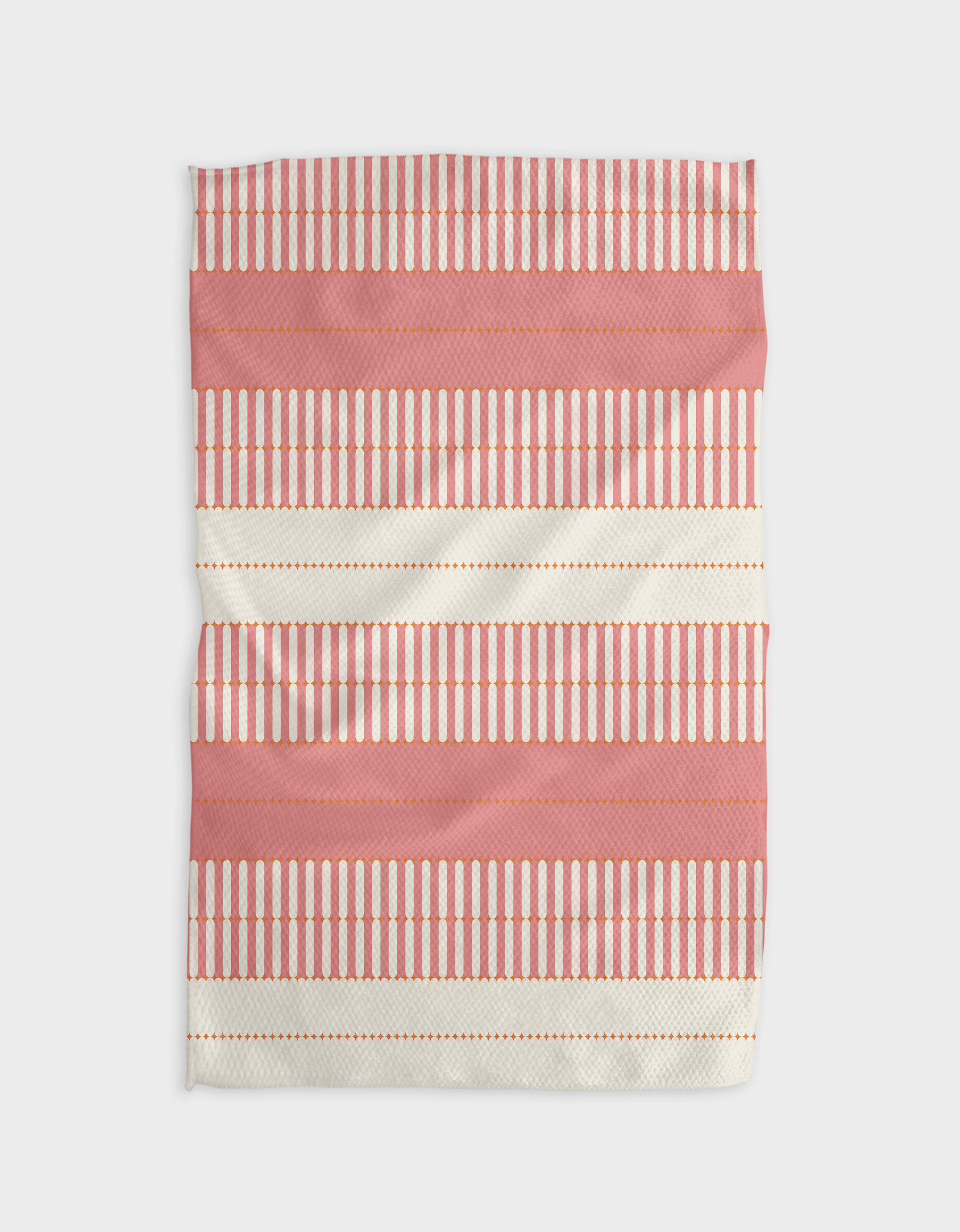 Geometry Baton Rose Kitchen Tea Towel