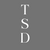 Vertical "TSD" abbreviation
