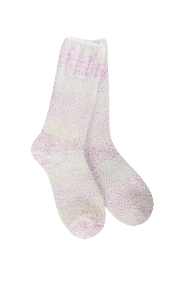 Ombre Feather Crew Pink Lemonade