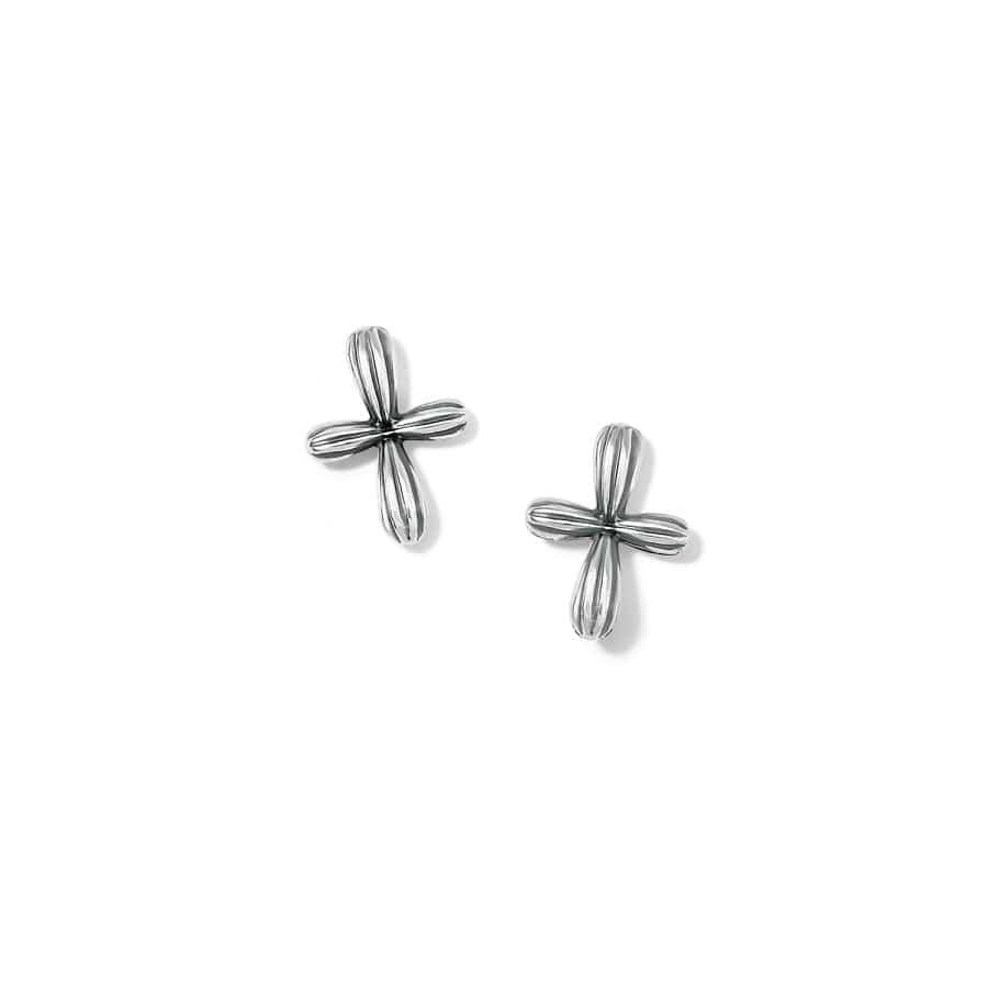 Amphora Cross Post Earrings - The Silver Dahlia