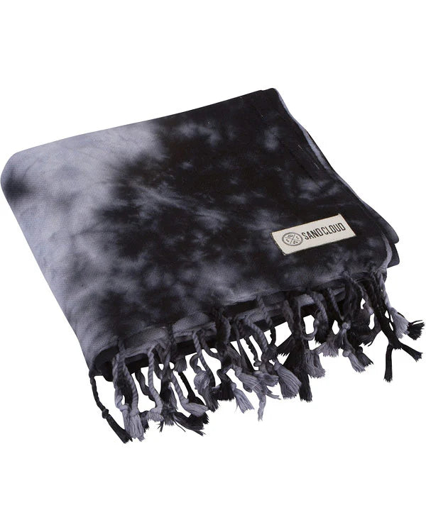 Black Acid Wash Towel