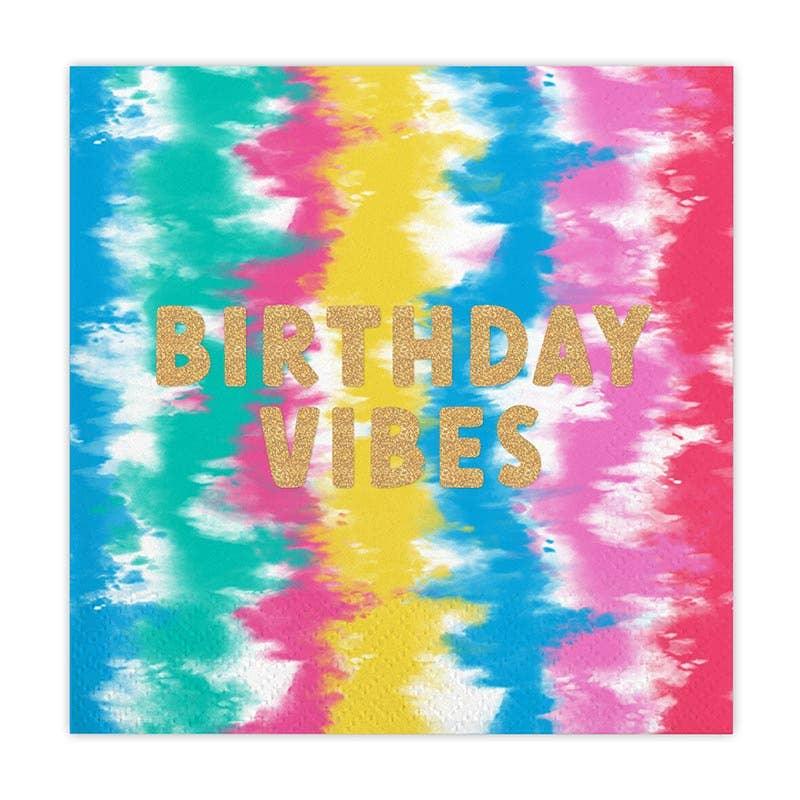 5" FOIL NPKN-Bday Vibes 20ct - The Silver Dahlia