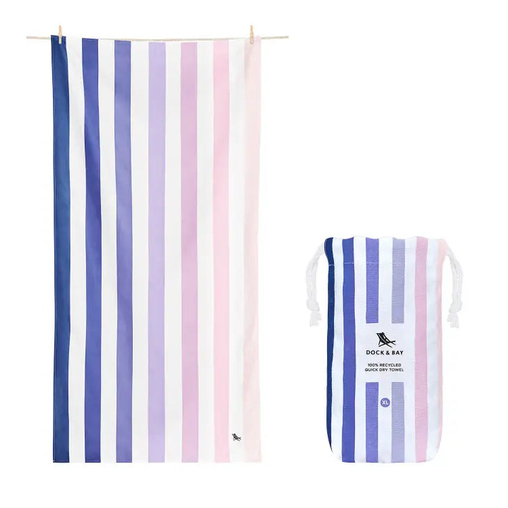 Quick Dry Beach Towels - Sand Free - The Silver Dahlia