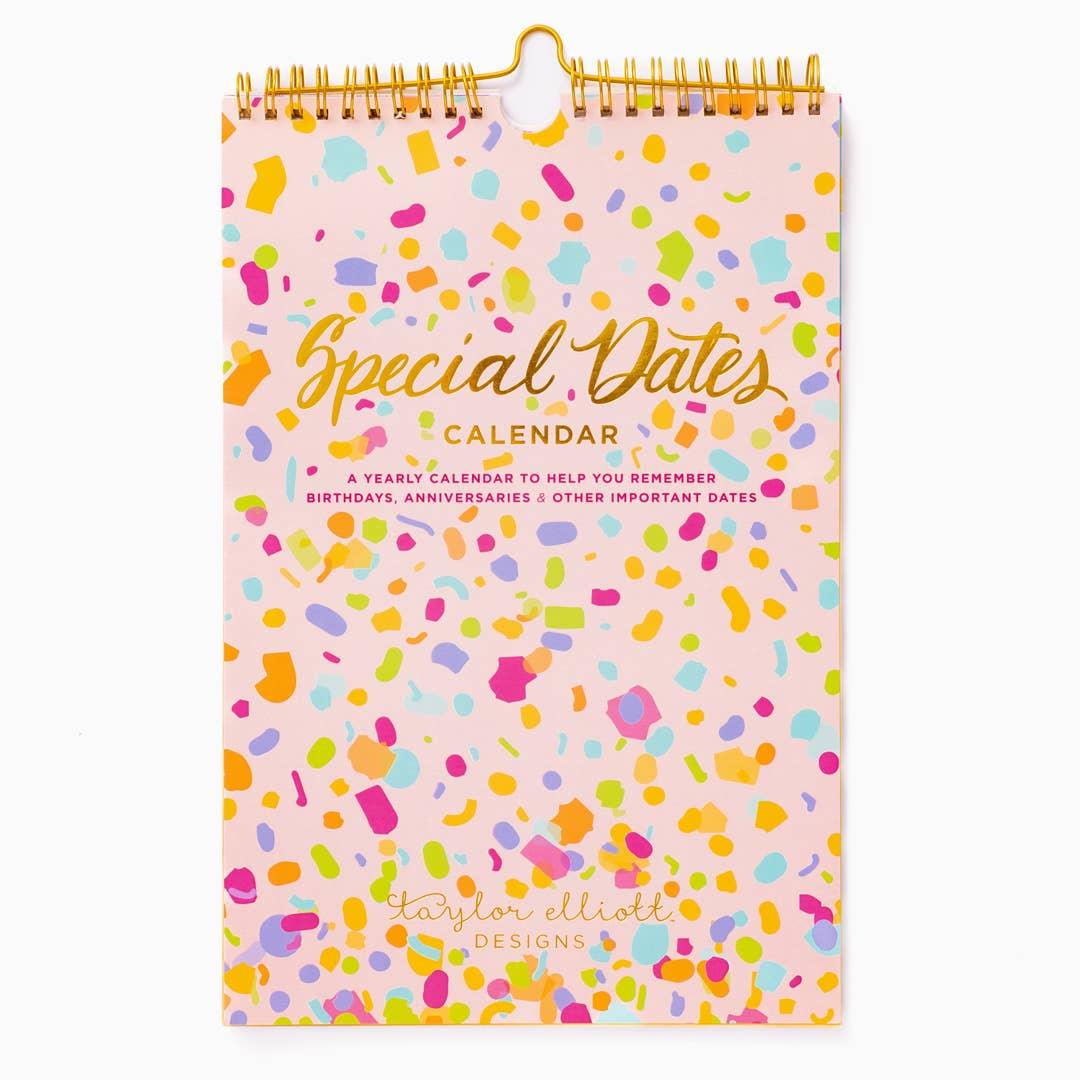 Special Dates Calendar - The Silver Dahlia
