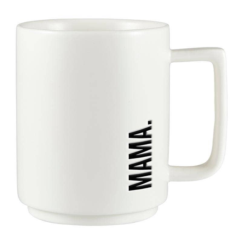 Matte Cafe Mug- Mama - The Silver Dahlia