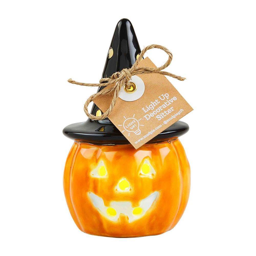 Light-Up Witch Jack-O-Lantern S - The Silver Dahlia