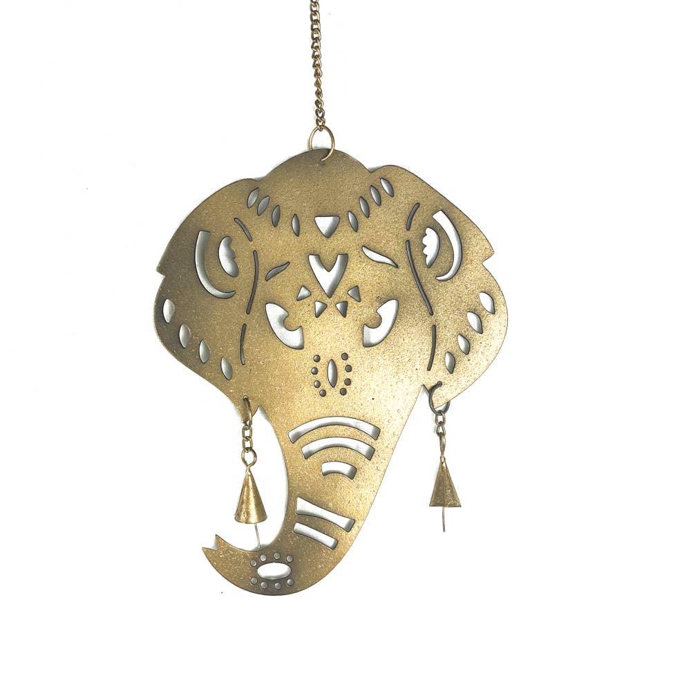 Hand-Cut Ganesha Chime - The Silver Dahlia