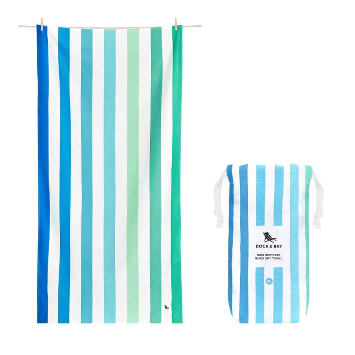 Quick Dry Beach Towels - Sand Free - The Silver Dahlia