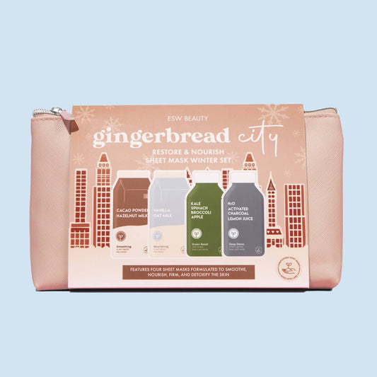 Gingerbread City Restoring & Nourishing Sheet Mask Winter Kit