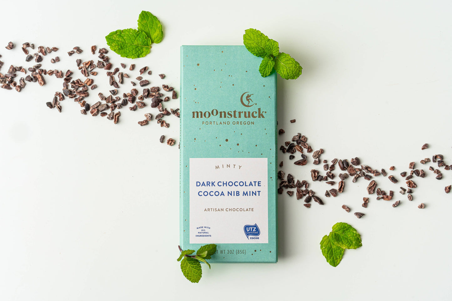 Minty Dark Chocolate Bar