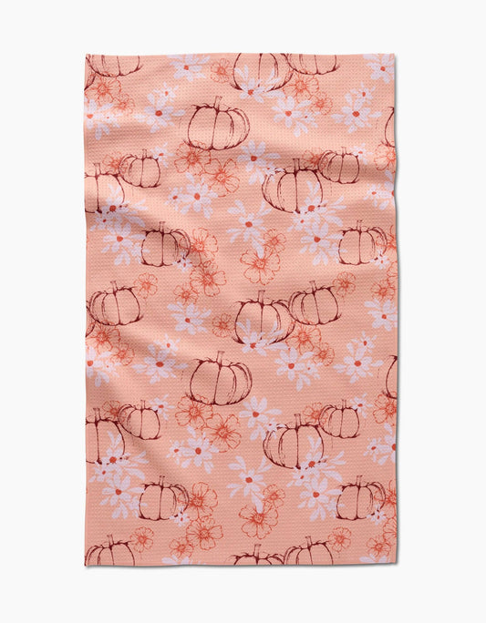 Sweet Pumpkin Harvest Tea Towel