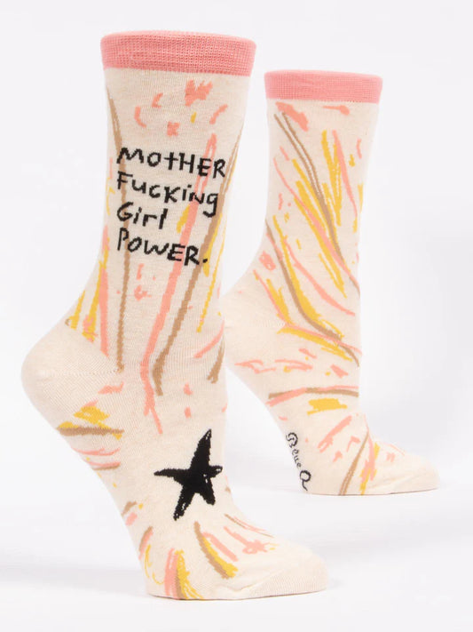 Mother F*cking Girl Power Crew Socks