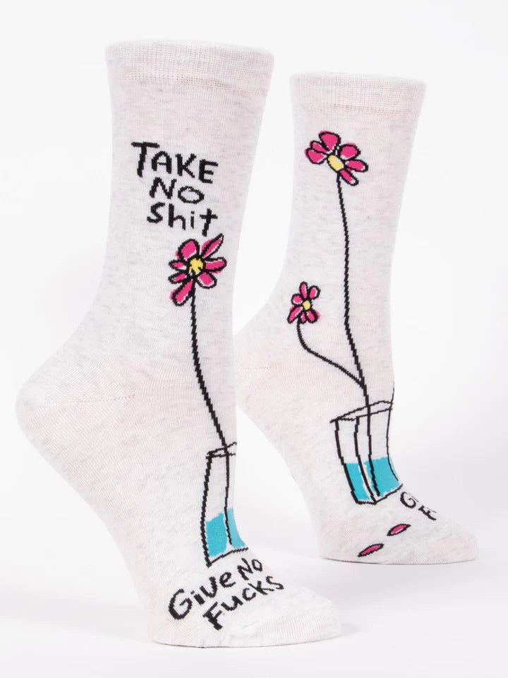 Take No Sh*t Crew Socks