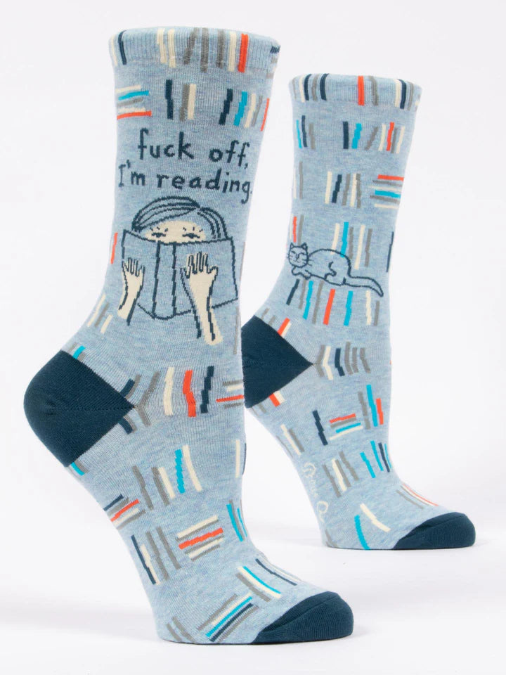 F*ck Off, I'm Reading Crew Socks