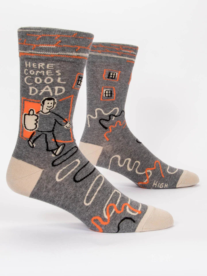 Here Comes Cool Dad Men's Socks