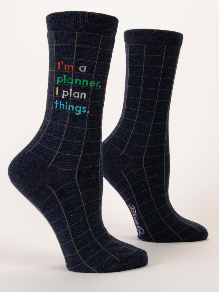 I'm A Planner Crew Socks