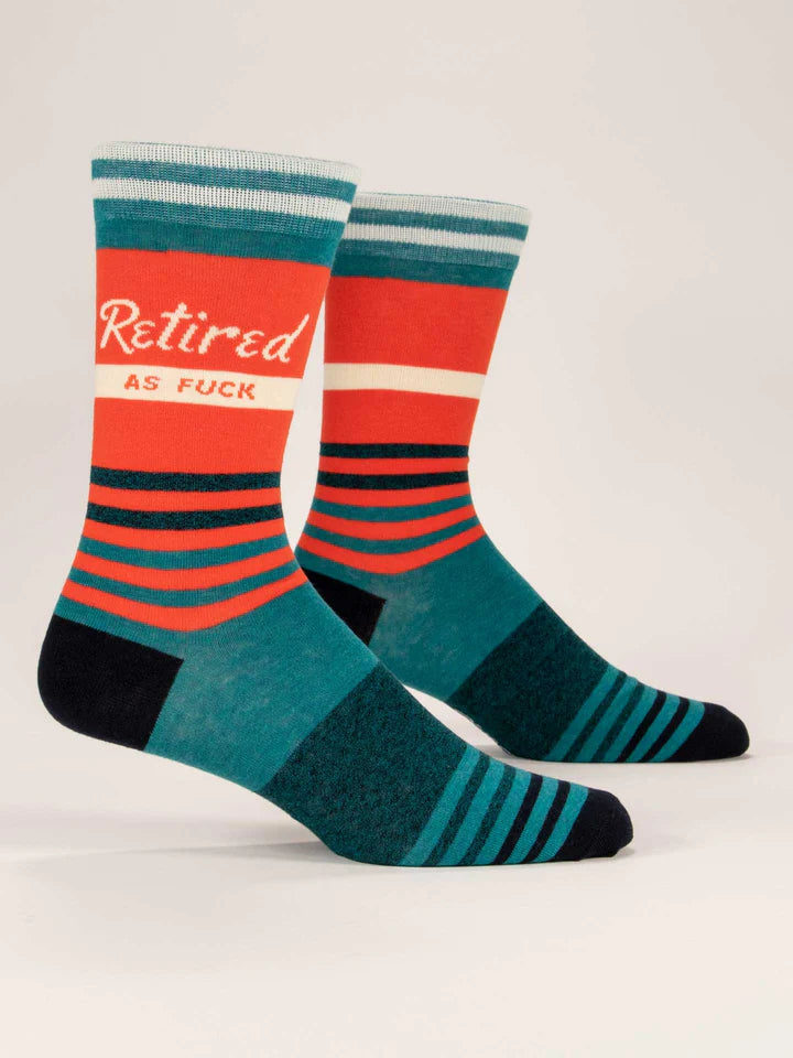 Retired As F*ck Men's Socks