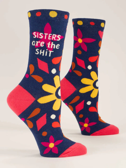 Sisters Are The Sh*t Crew Socks