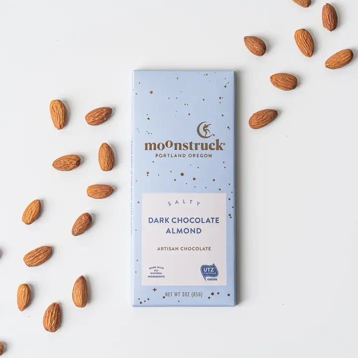 Salty Dark Sea Salt Almond Bar