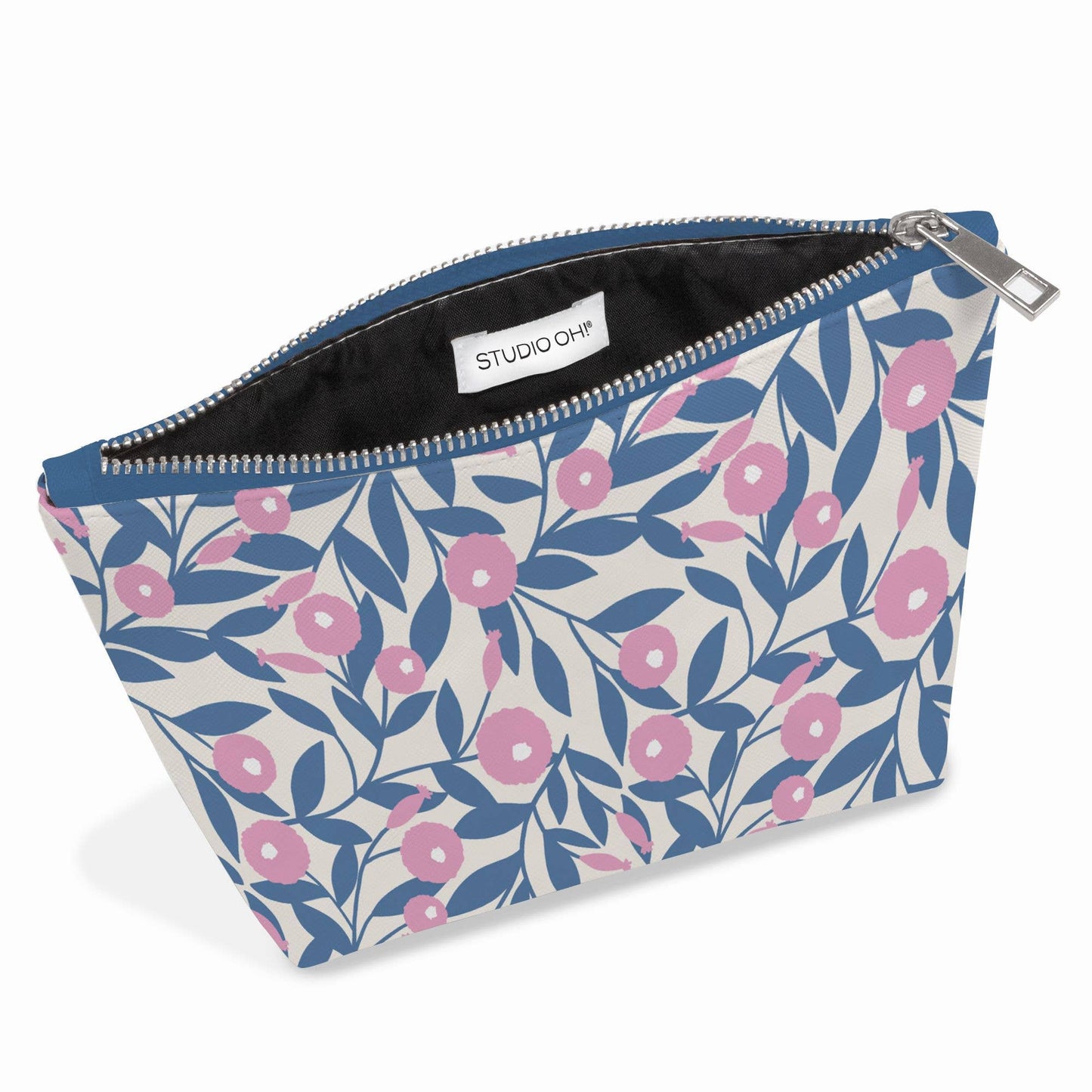 Blushing Dahlias Clutch Cosmetic Pouch