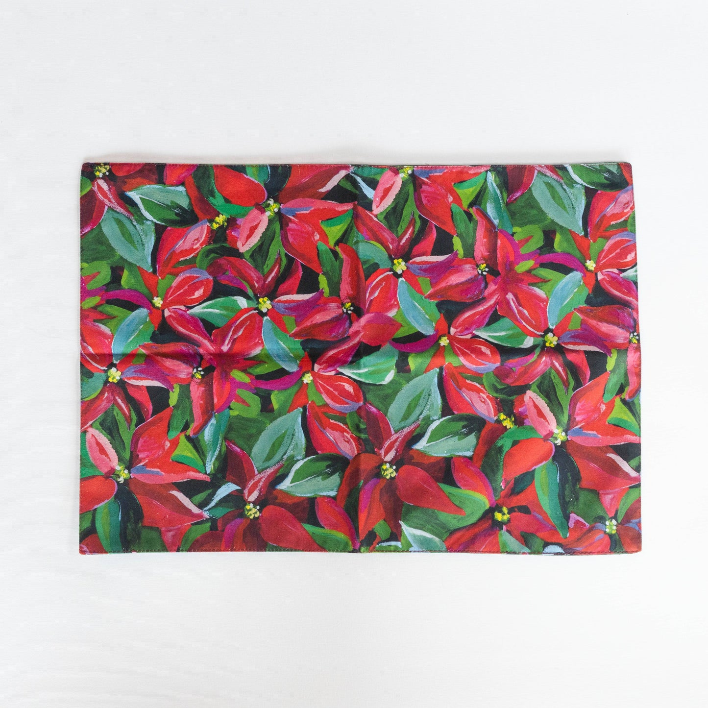 Reversible Placemats (Set of 2) - Poinsettia