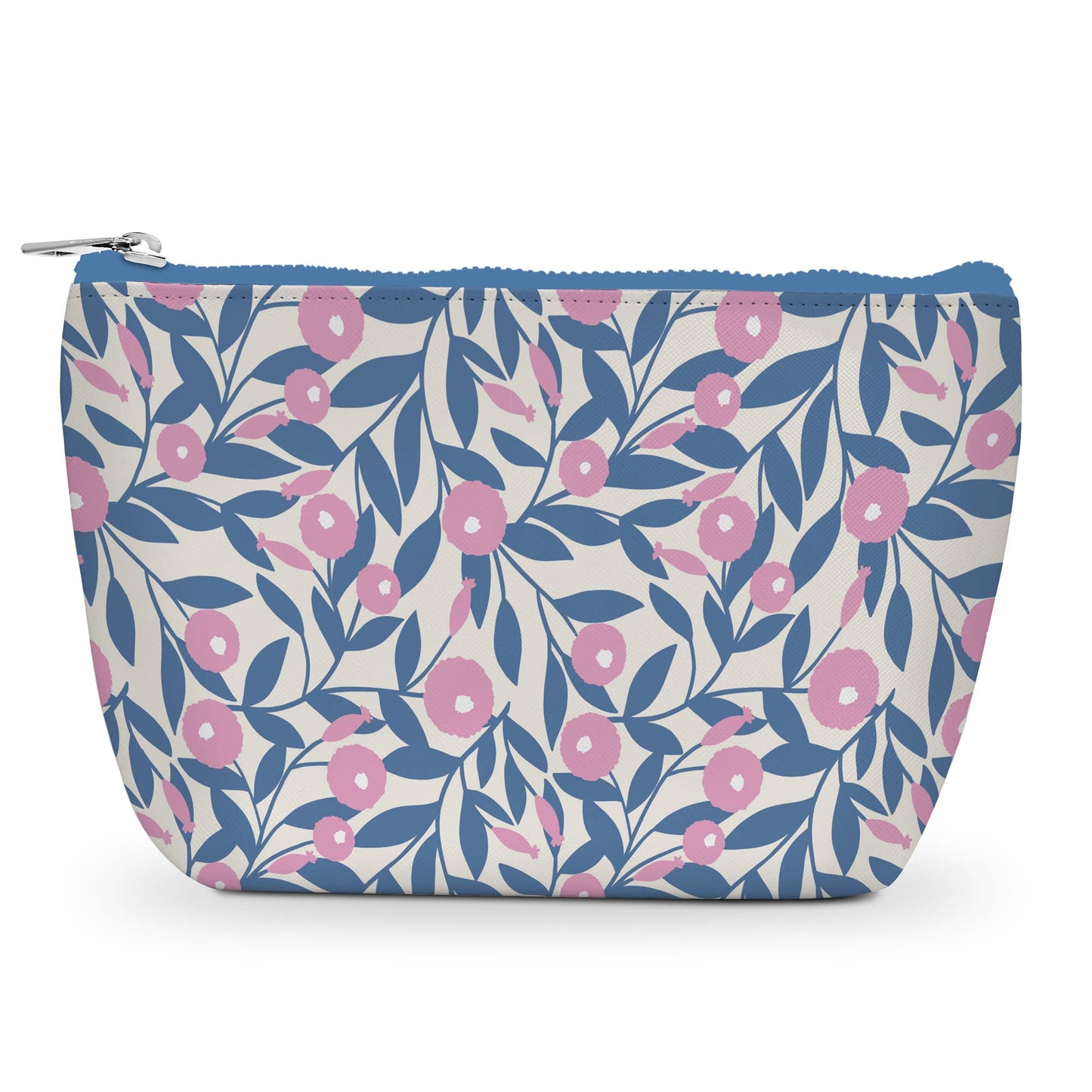 Blushing Dahlias Clutch Cosmetic Pouch