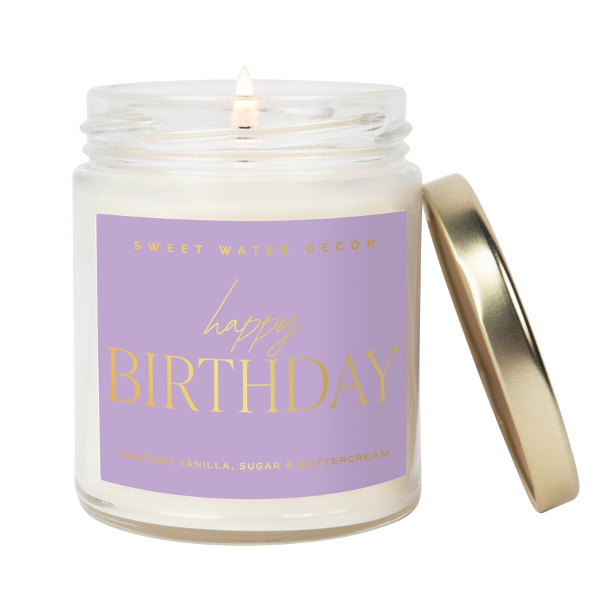 Happy Birthday 9 oz Soy Candle