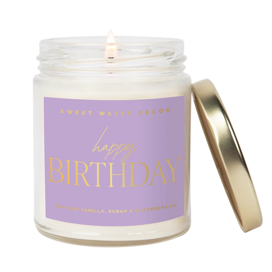 Happy Birthday 9 oz Soy Candle