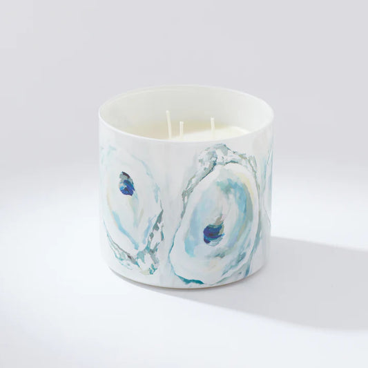 OPAL SHELL 3-WICK CANDLE 12oz