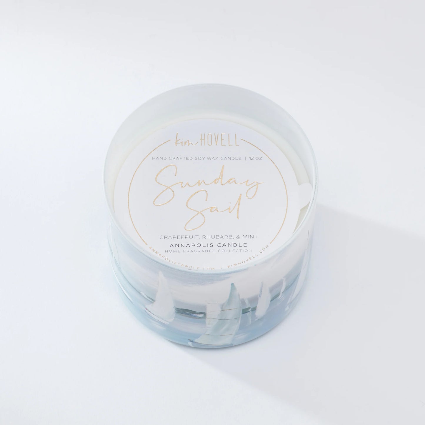 Kim Hovell Sunday Sail 3-Wick Candle