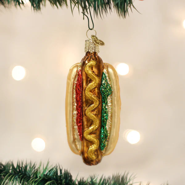 Hot Dog Ornament