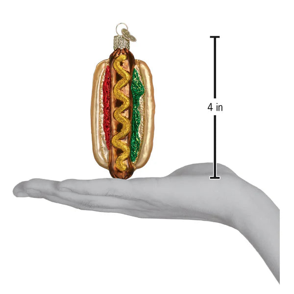 Hot Dog Ornament