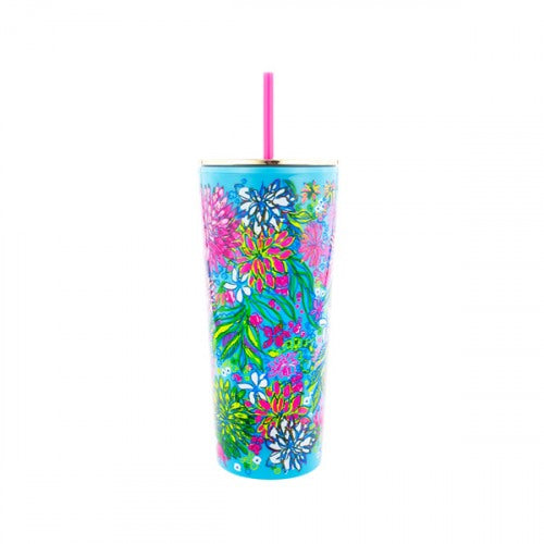 Tumbler with Straw, Walking on Sunshine