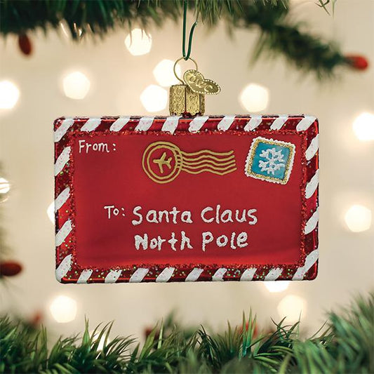 Letter to Santa Ornament