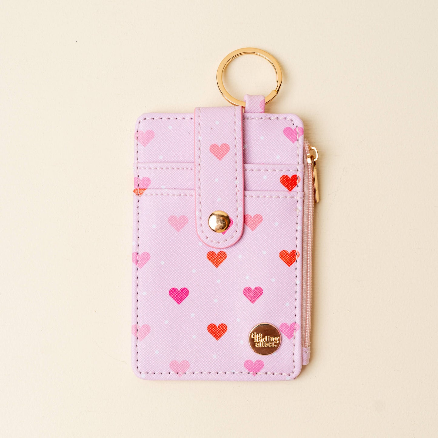 Keychain Wallet-Lil' Hearts