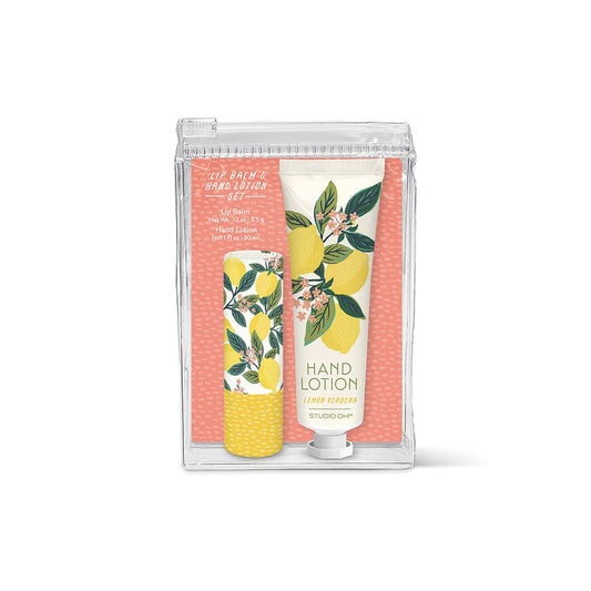 Lemon Tree Lip Balm & Hand Lotion Set