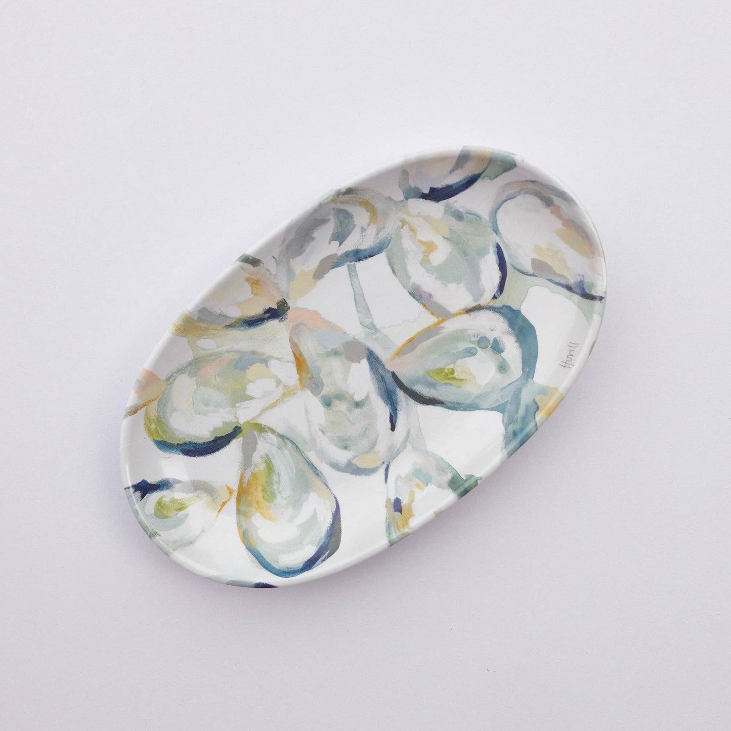 Melamine Trinket Tray - Victoria Oysters