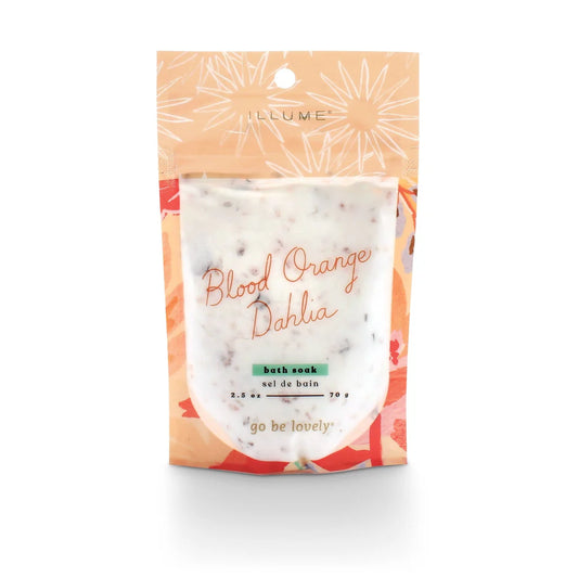 Blood Orange Dahlia Bath Salt Soak