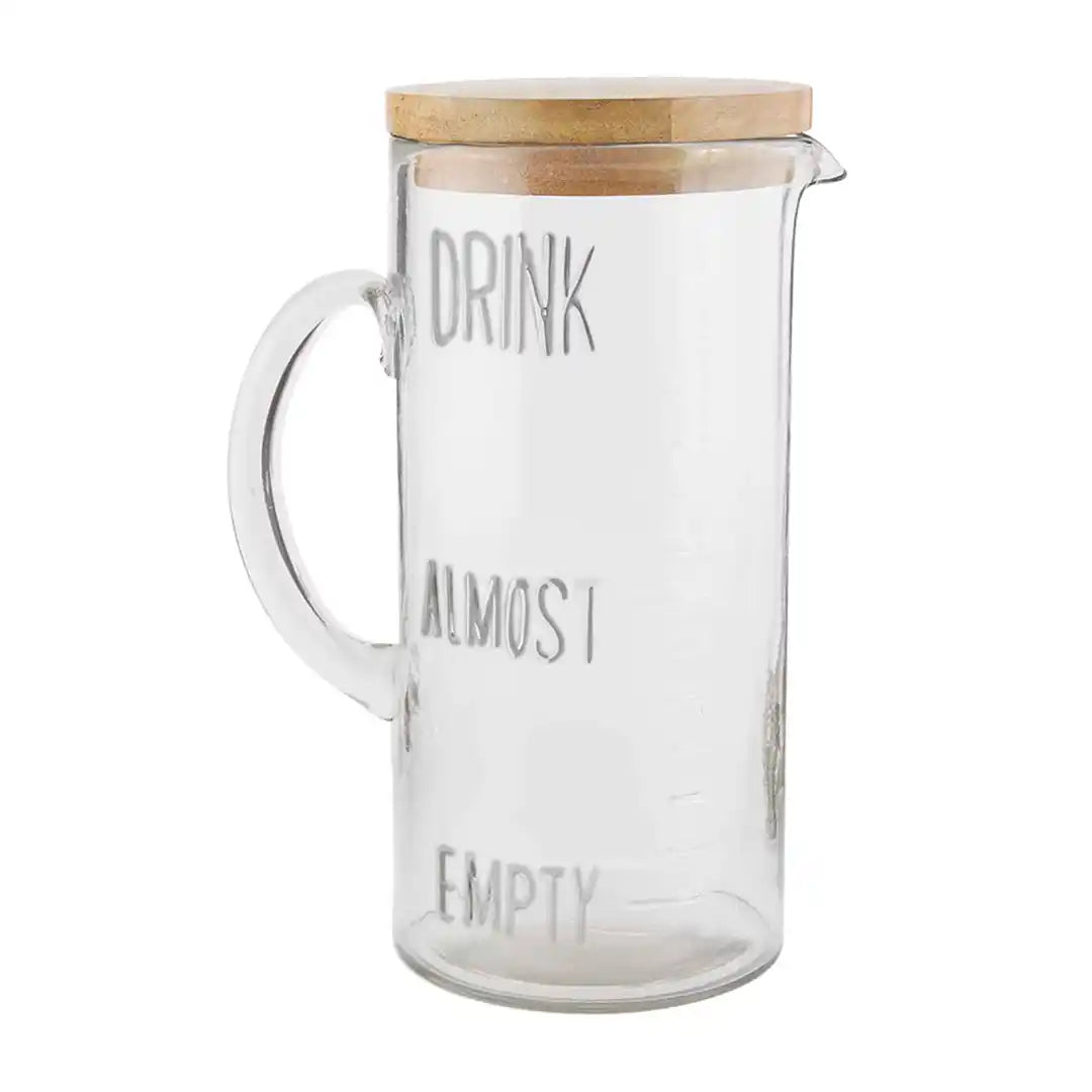 Drink Glass Pitcher - The Silver Dahlia