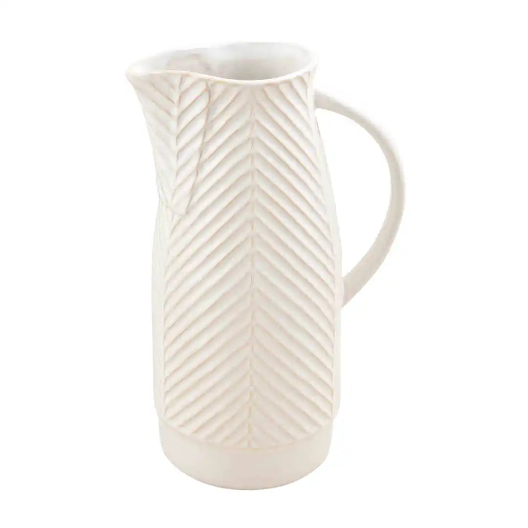 Textured Pitcher - The Silver Dahlia