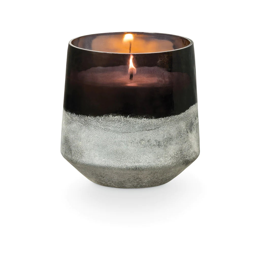 Blackberry Absinthe Baltic Glass Candle - The Silver Dahlia