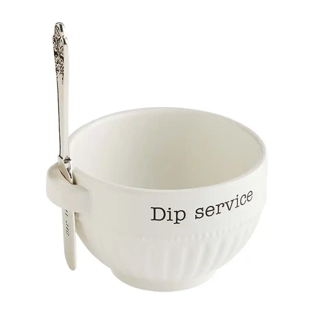 Dip Service Bowl Set - The Silver Dahlia
