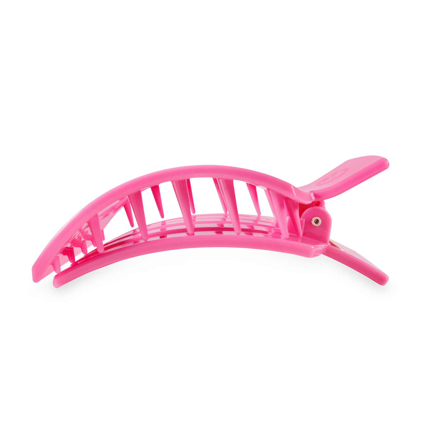 Square Flat Hair Clip | Large | Paradise Pink