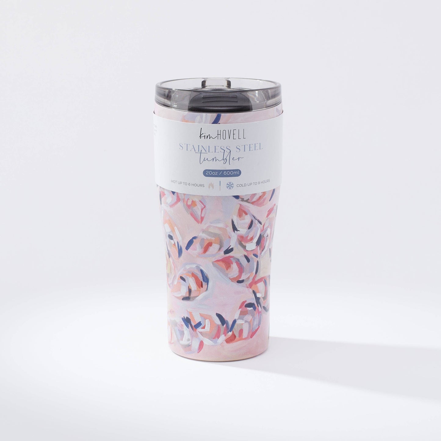 20oz Coffee Tumbler - Peach Gems